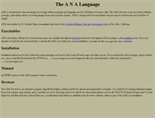 Tablet Screenshot of ana.lmsal.com